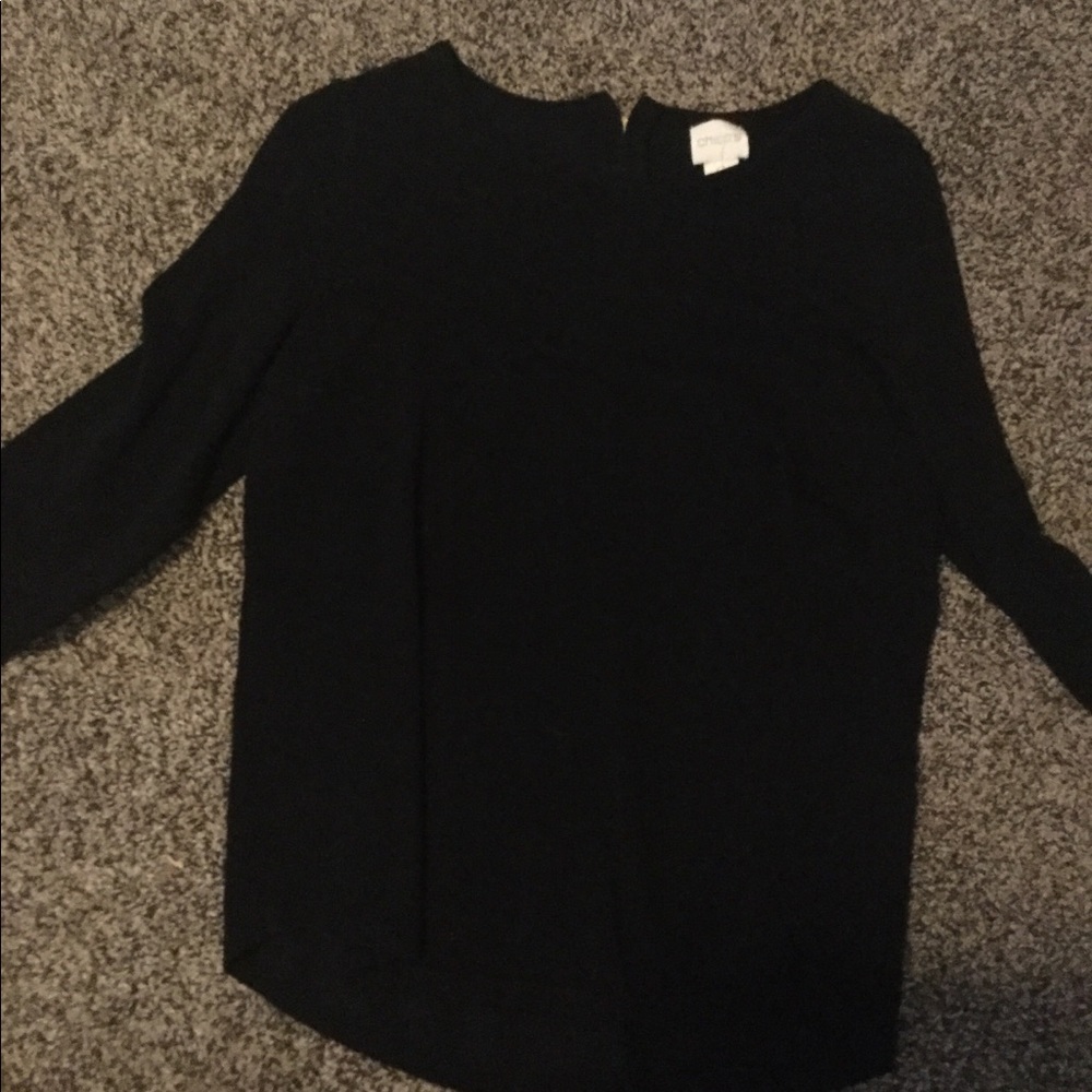 Chico’s Lightweight Black sweater